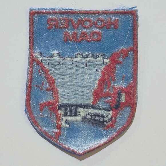 Hoover Dam Embroidered Patch UNUSED - Picture 2 of 3